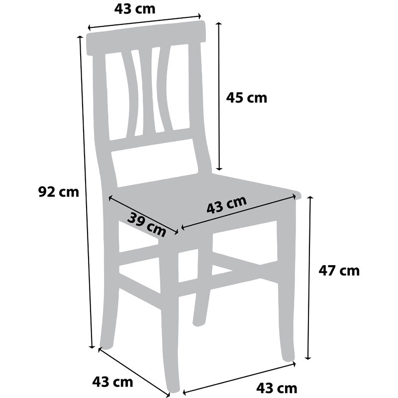 Sedia Laura Massello Noce 5