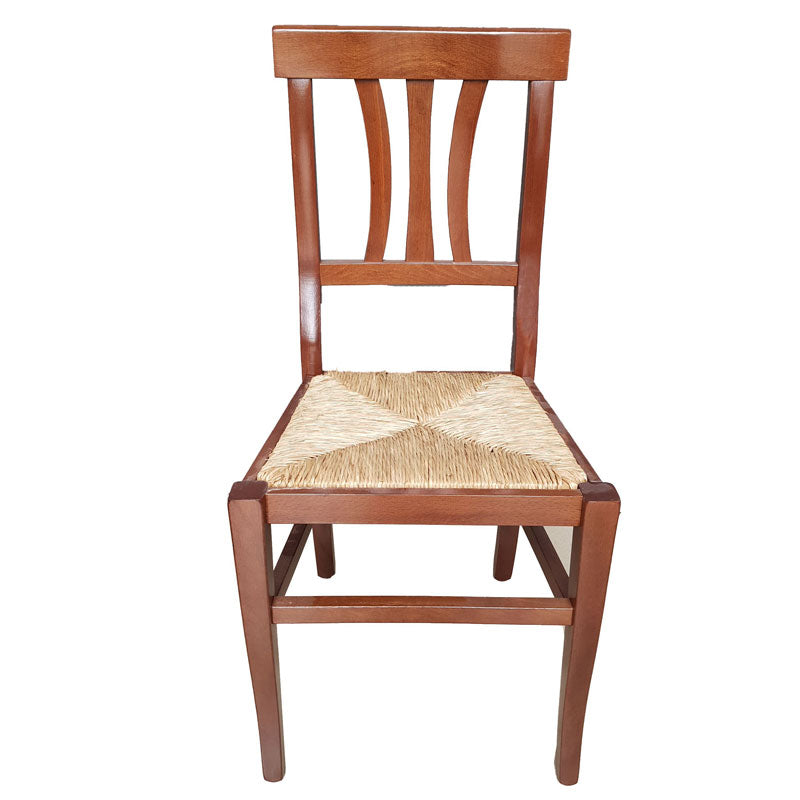 Sedia Laura Paglia Noce 7