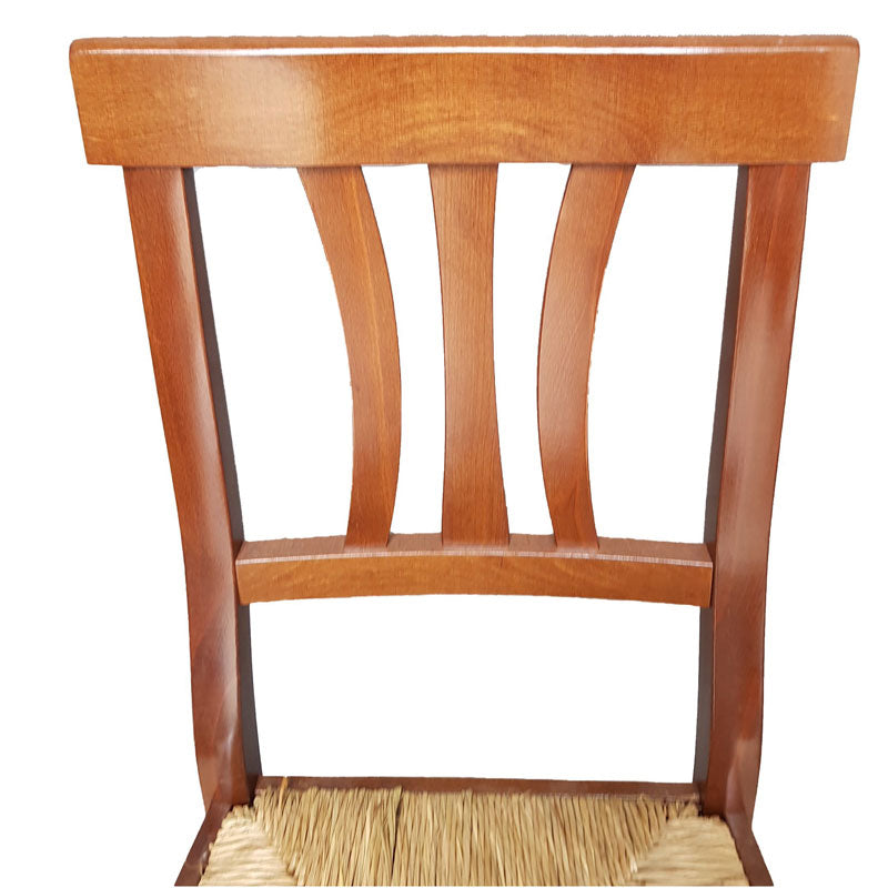 Sedia Laura Paglia Noce 4