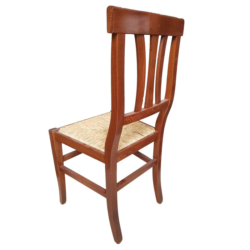 Sedia Laura Paglia Noce 5