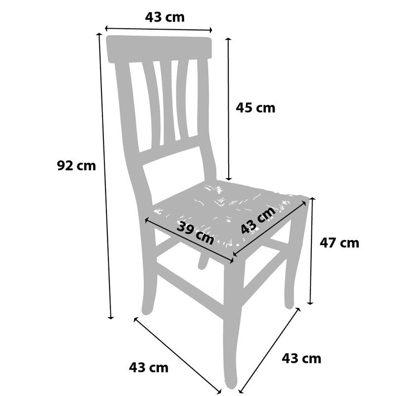Sedia Laura Paglia Noce 3