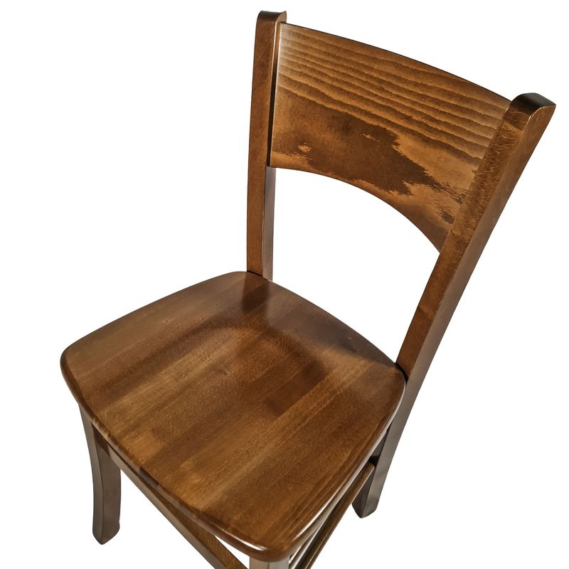 Sedia Lucy massello noce 6