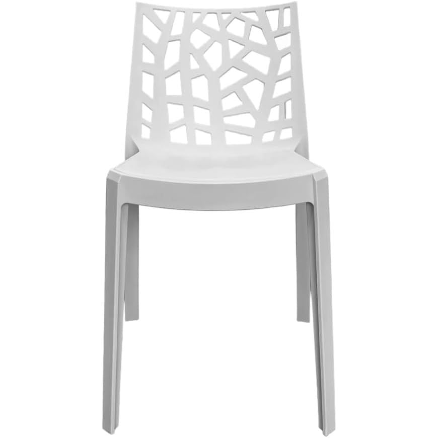 Sedia Matrix Bianche senza braccioli – Set 4 pezzi – Arredo Esterno 3