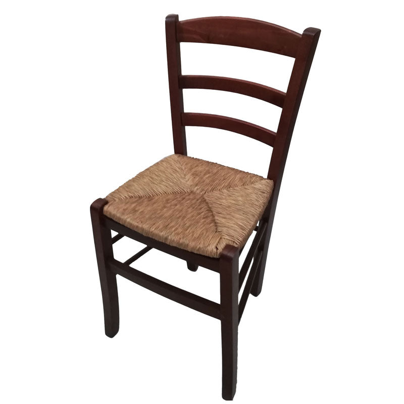 Sedia Paesana Paglia Noce h45 3