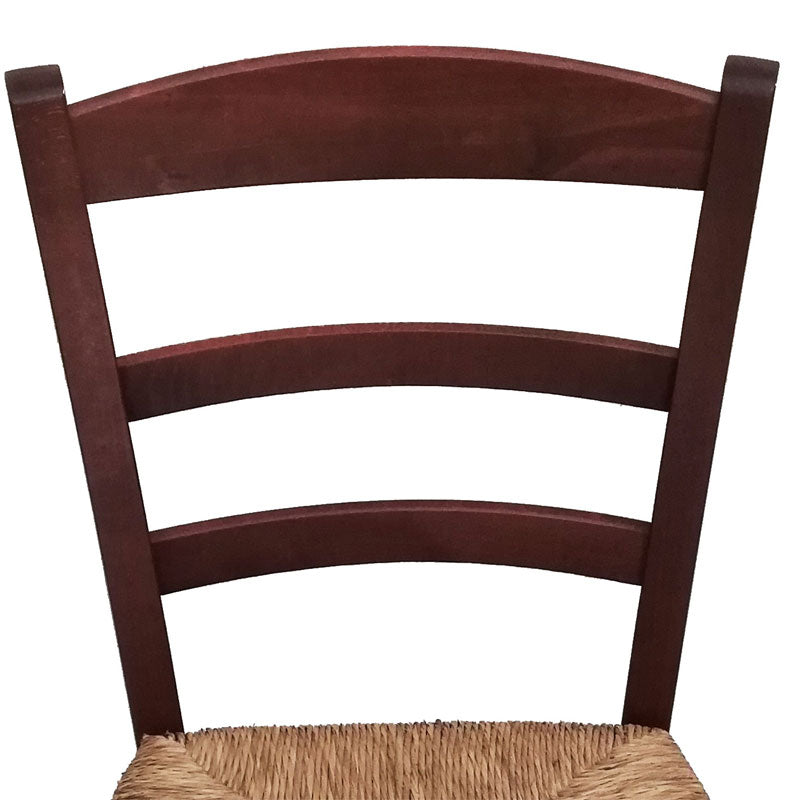 Sedia Paesana Paglia Noce h45 6