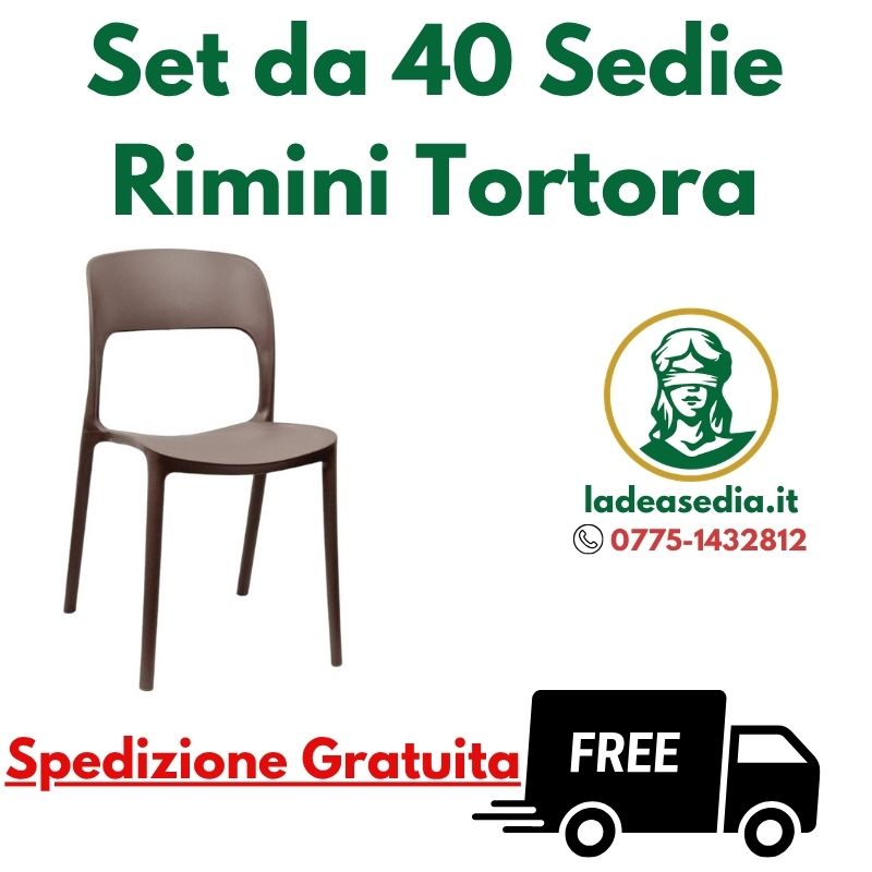Set da 40 Sedie Rimini da esterno - La Dea Sedia 6