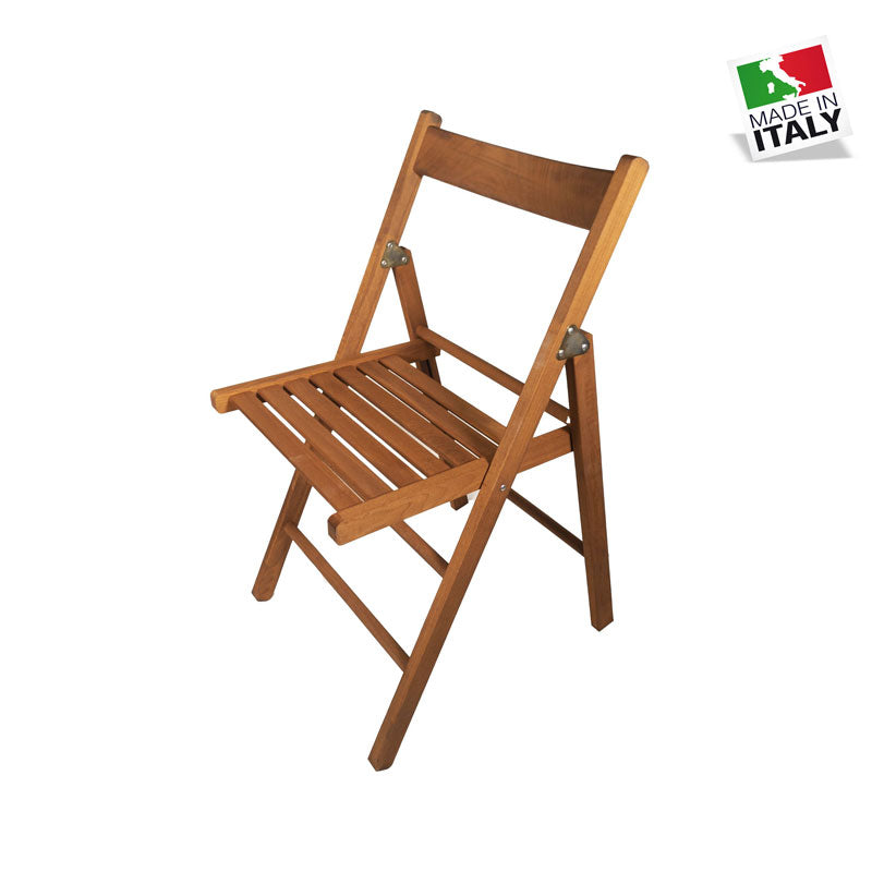 Set 4 Sedie Pieghevoli Noce - La Dea Sedia