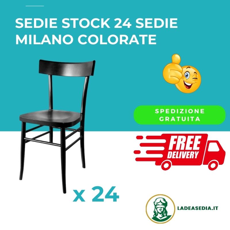 Sedie Stock 24 Sedie Milano Colorate 4