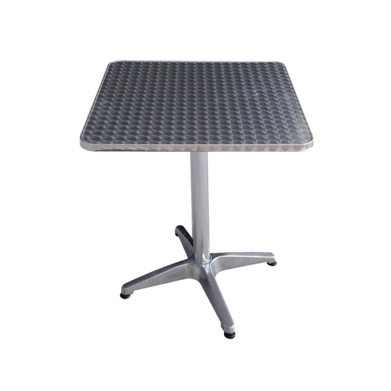 Tavolo Alluminio Esterno Quadrato - Ideale per Bar e HoReCa