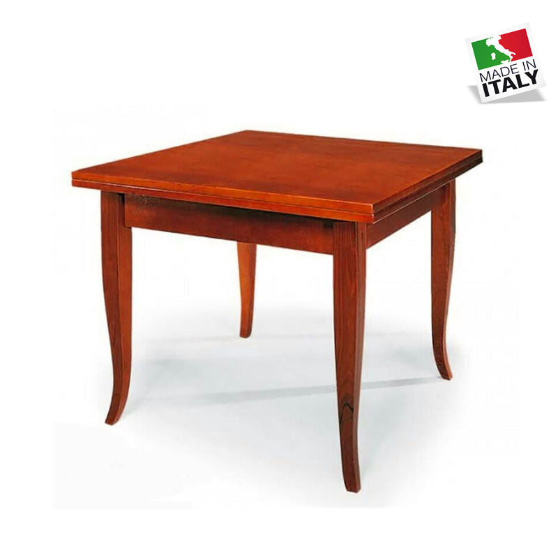 Tavolo Legno Ciliegio Apribile 80 x 80 cm - La Dea Sedia