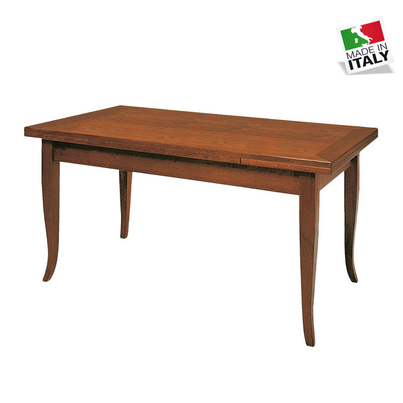 Tavolo Legno Noce Allungabile 85 x 130 cm - La Dea Sedia