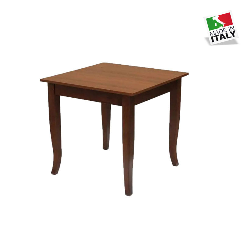 Tavolo Ristorazione Noce 80x80 cm